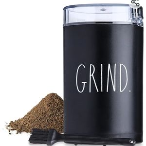 RAE DUNN GRIND * BLACK Factory sealed unopened